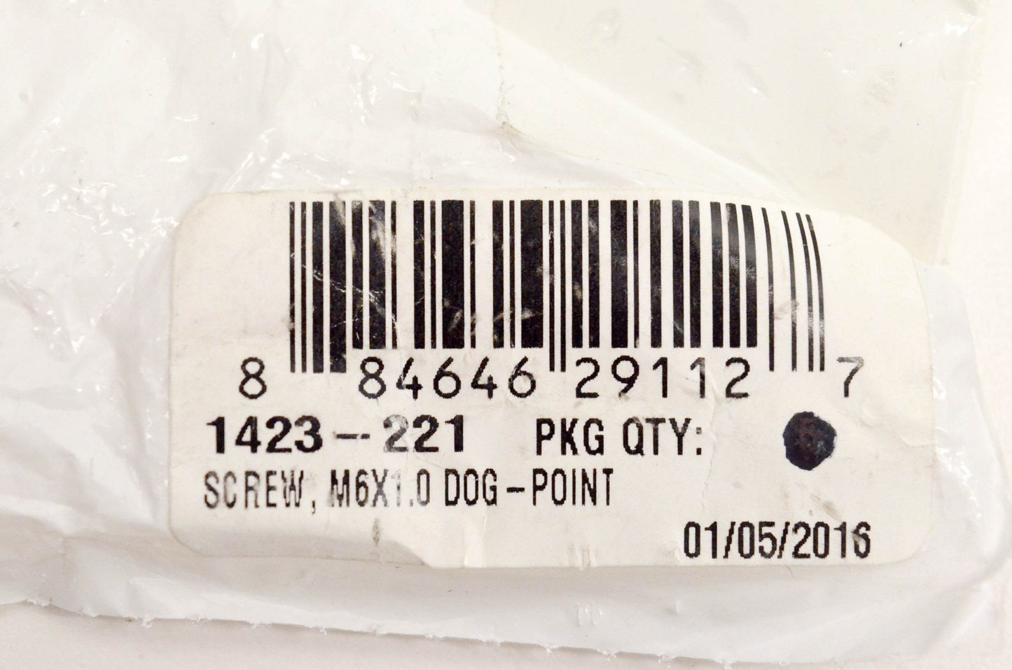 New OEM Arctic Cat 1423-221 Screw M6 x 1.0 Dog-Point NOS