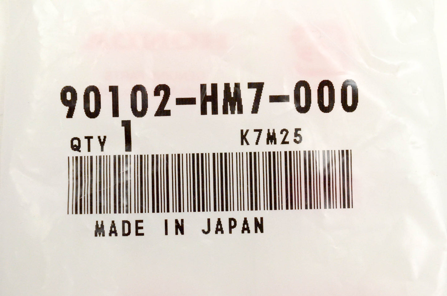 New OEM Honda 90102-HM7-000 Screw Special NOS