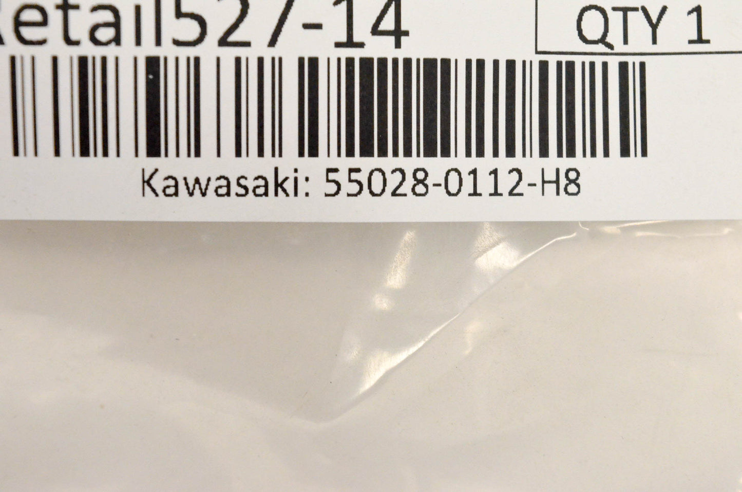 New OEM Kawasaki 55028-0112-H8 Cowling Upper Right NOS