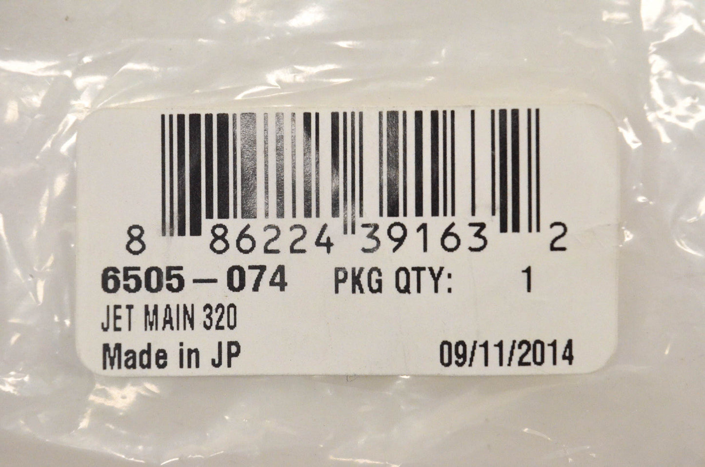 New OEM Arctic Cat 6505-074 Jet Main #320 NOS