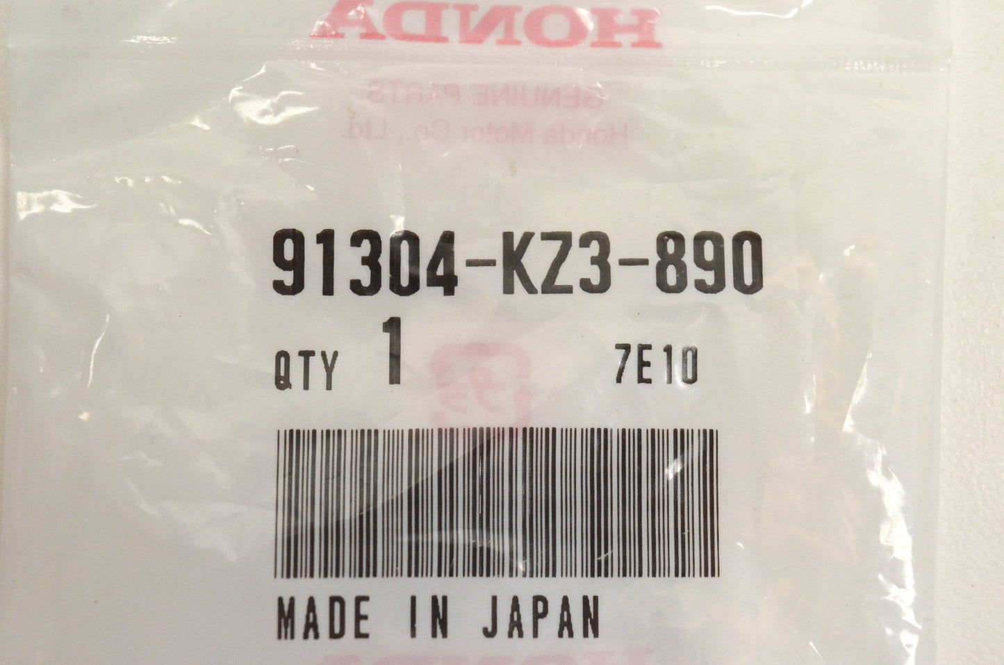 New OEM Honda 91304-KZ3-890 O Ring 43x3 NOS