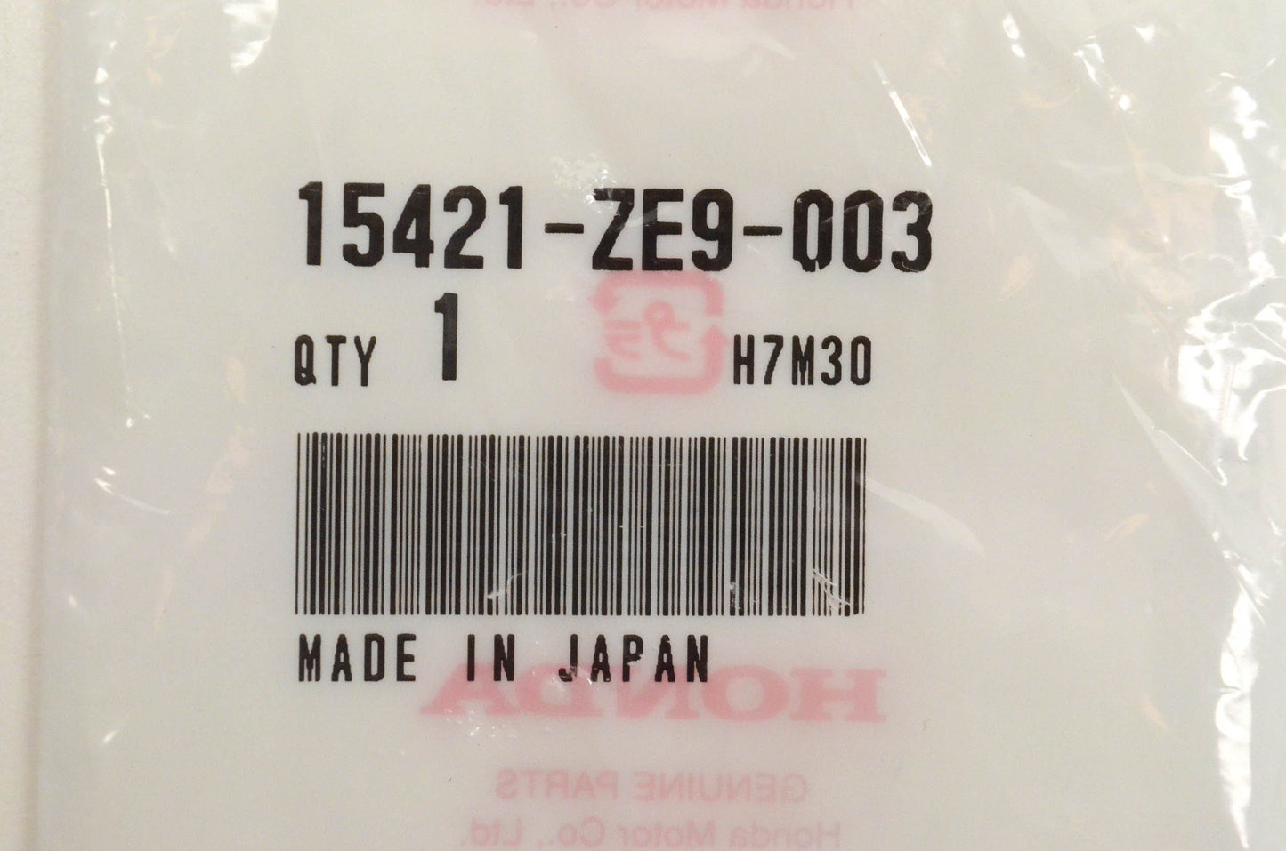 New OEM Honda 15421-ZE9-003 Oil Filter Screen NOS