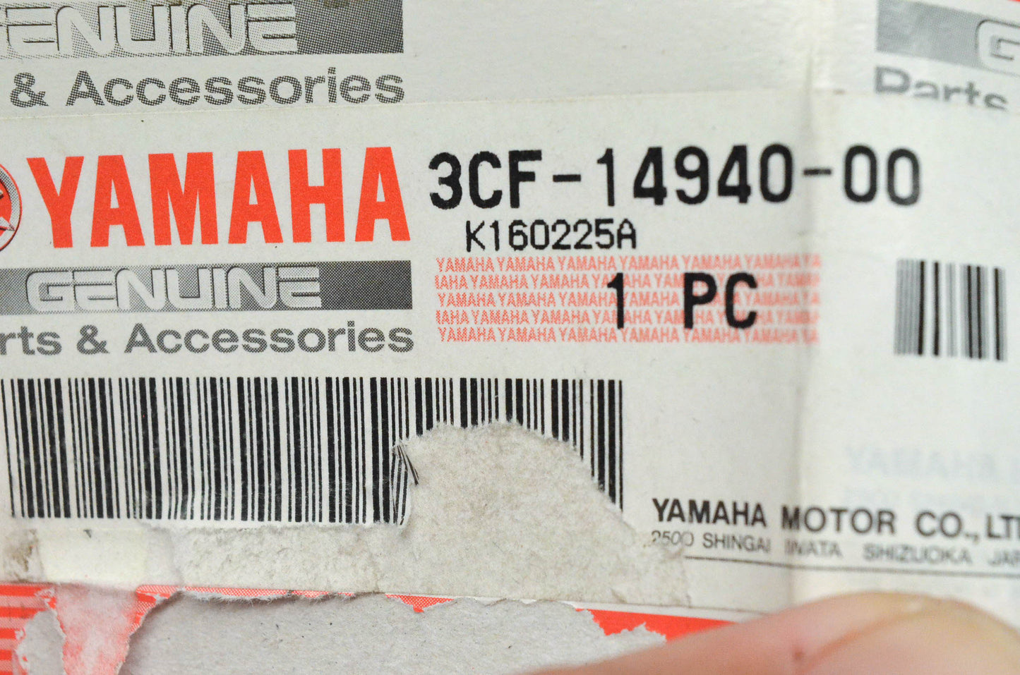 New OEM Yamaha 3CF-14940-00-00 Carburetor Diaphragm NOS