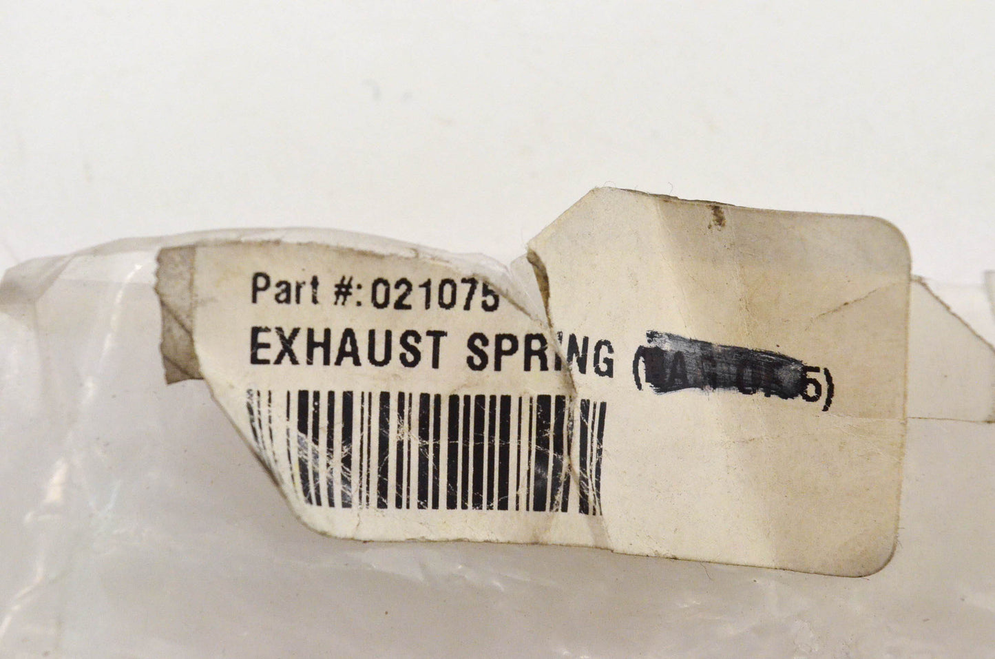 SPI KX021075, 02-107-05 Exhaust Spring NOS