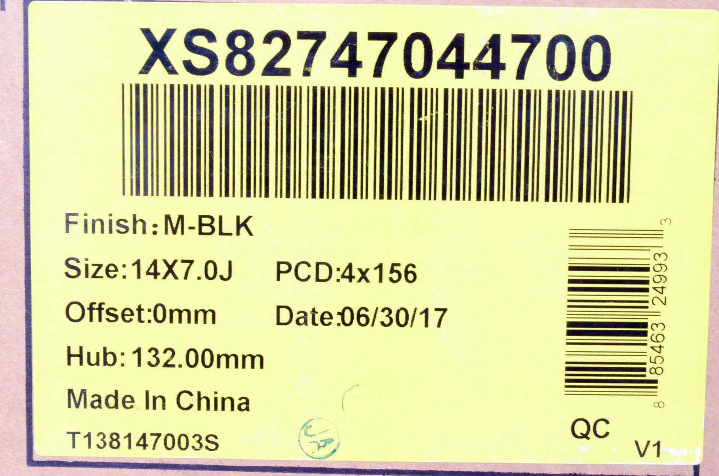 KMC XS82747044700 Wheel Rim NOS