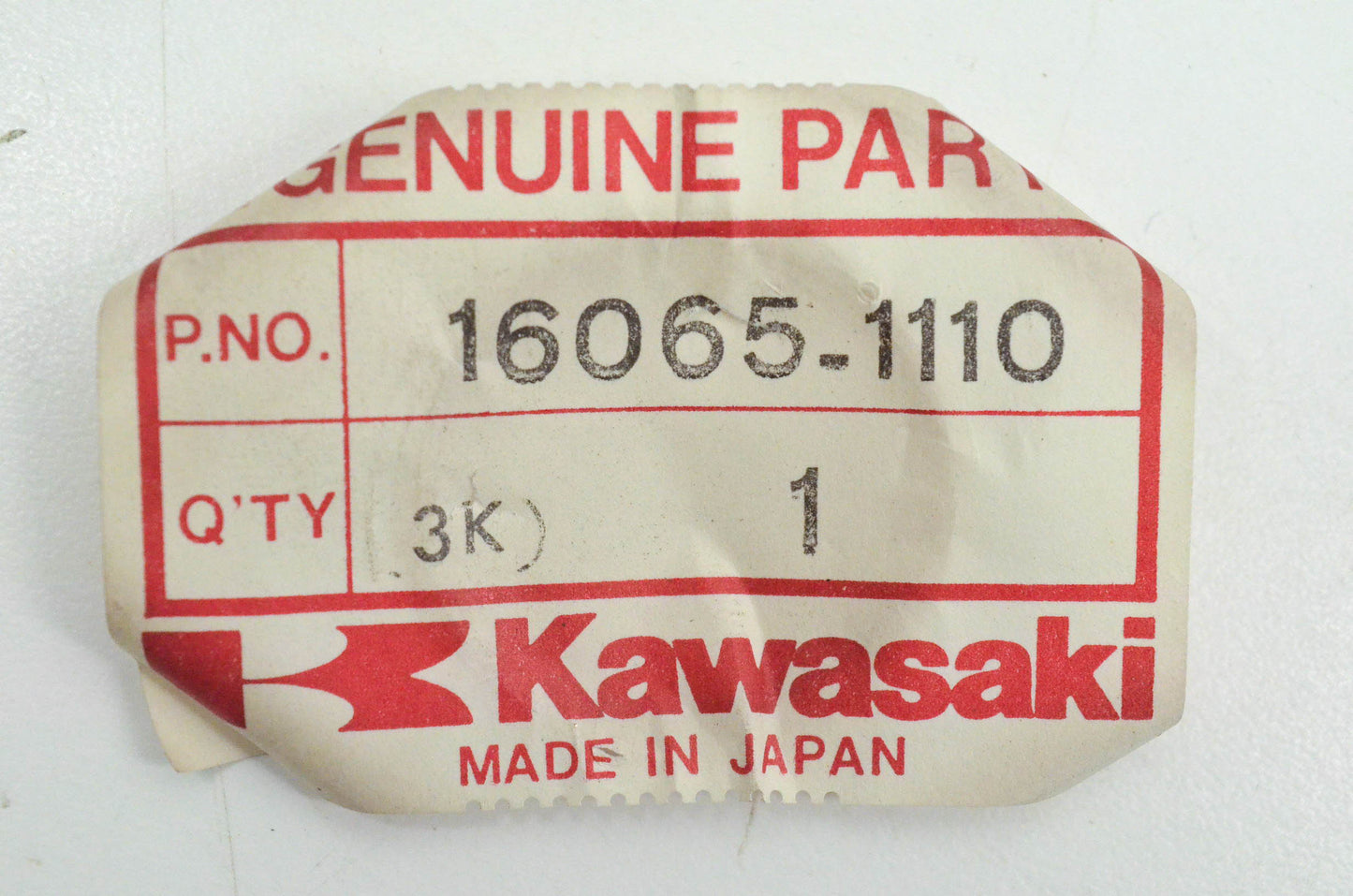 New OEM Kawasaki 16065-1110 Carbureto Holder Boot NOS