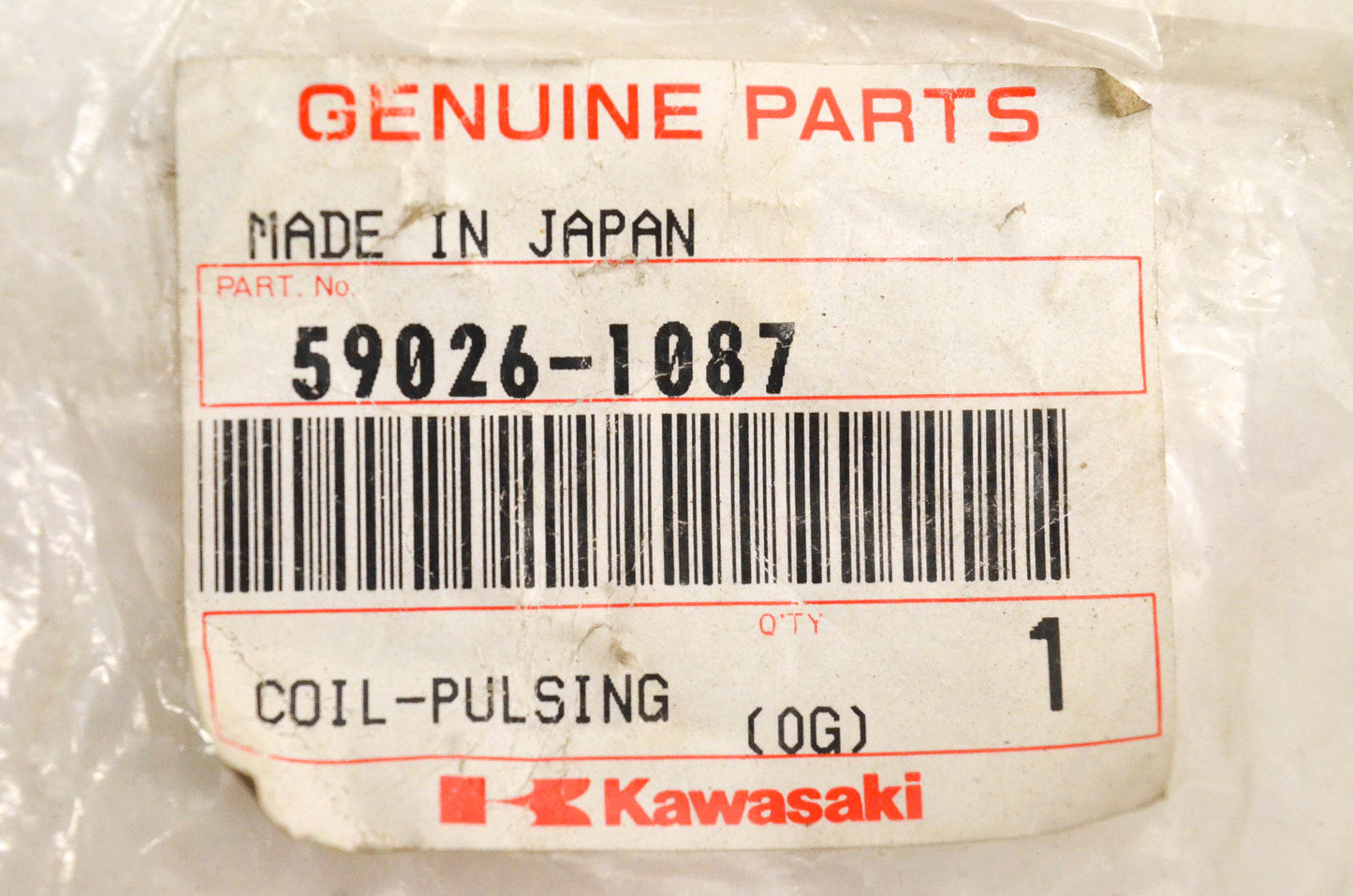 New OEM Kawasaki 59026-1087 Pulsing Coil NOS