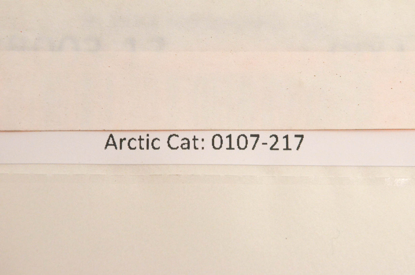 New OEM Arctic Cat 0107-217 Chaincase Sprocket 15T NOS