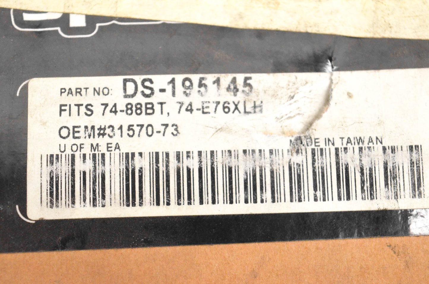 Drag DS-195145, 31570-73 Hitachi Starter Motor Black NOS