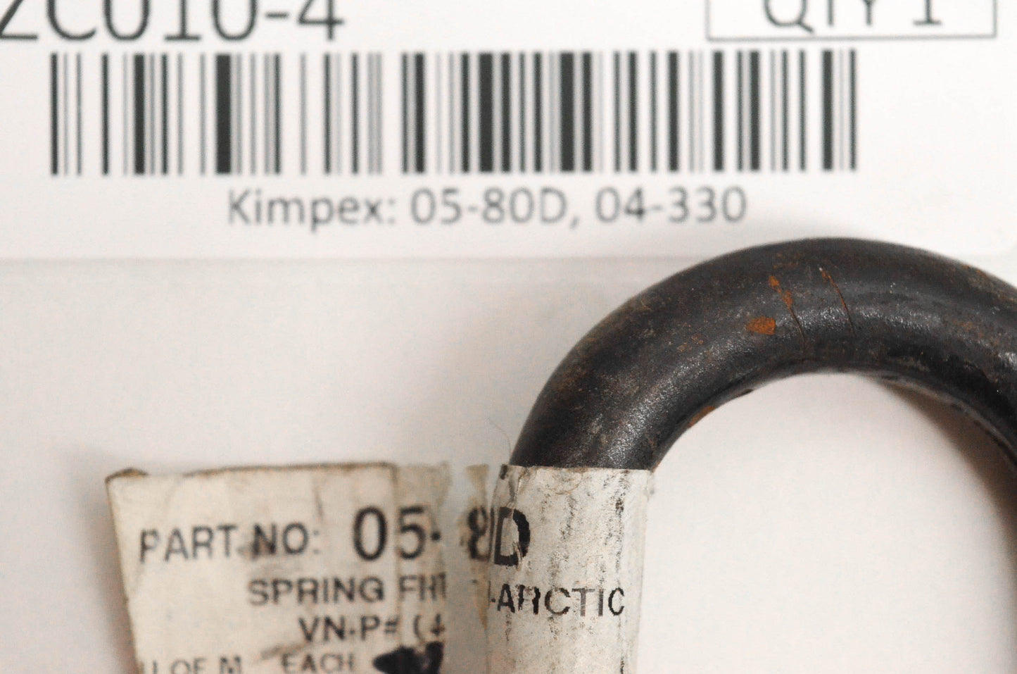 Kimpex 05-80D, 04-330 Suspension Spring NOS