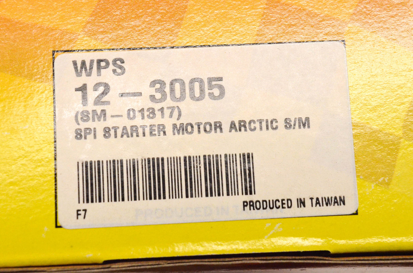 SPI 12-3005, SM-01317 Starter Motor NOS