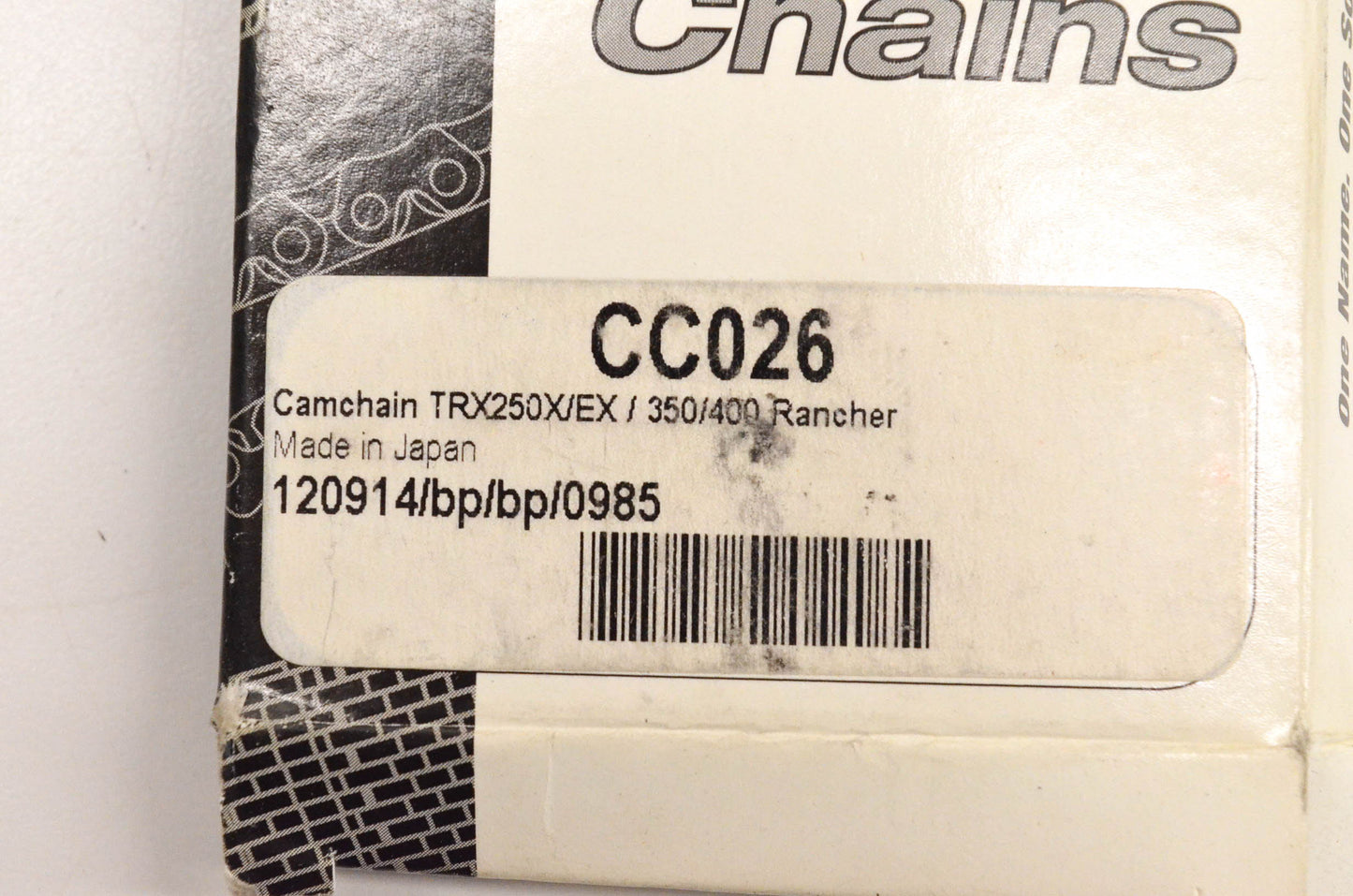Wiseco CC026, 150417, 2X301C Cam Chain NOS