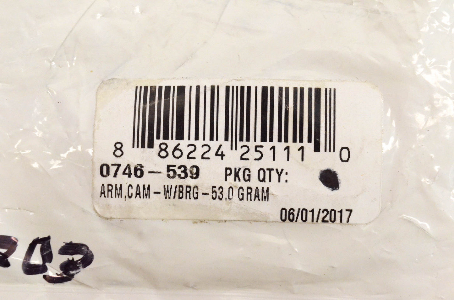 New OEM Arctic Cat 0746-539 Cam Arm With Bearing 53.0 Gram NOS