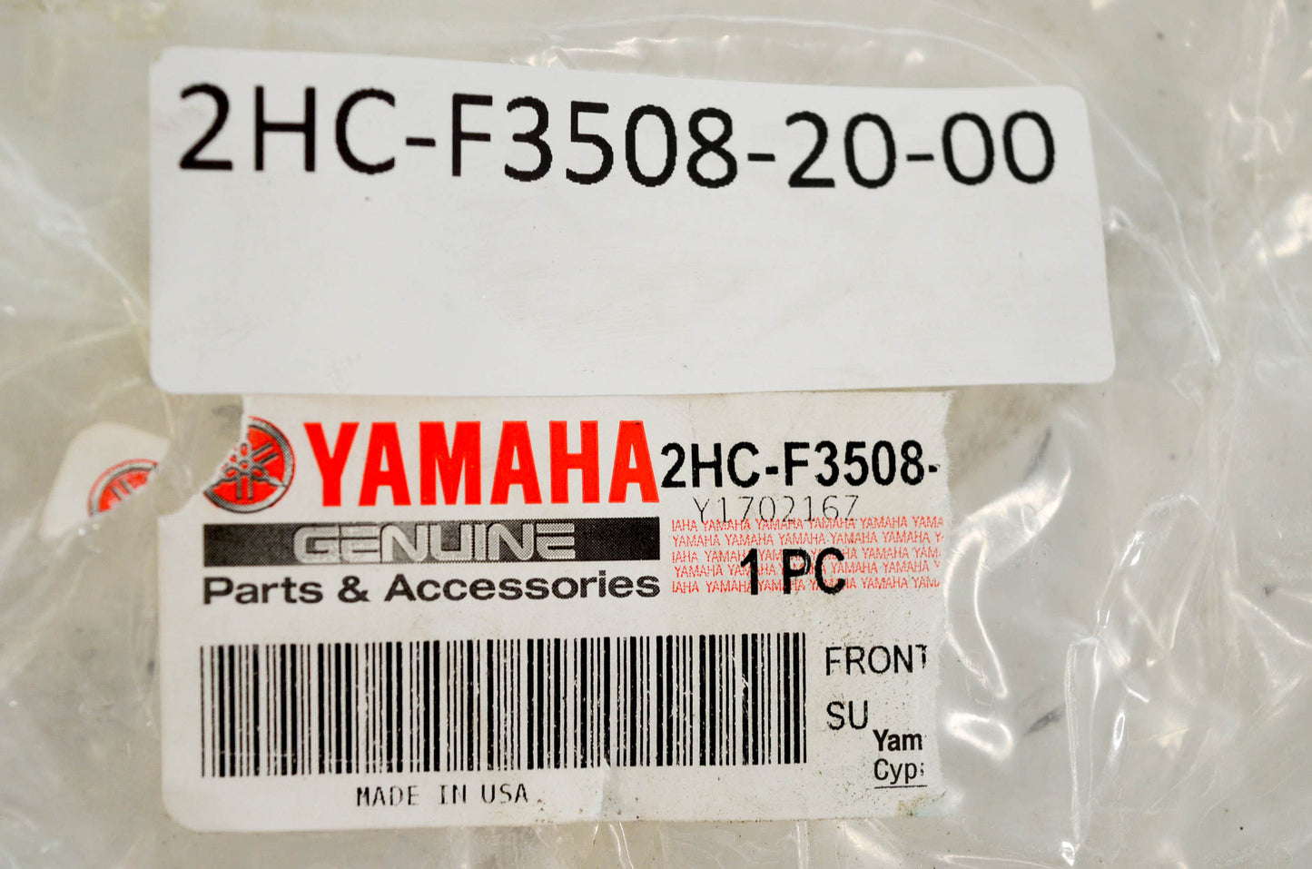 New OEM Yamaha 2HC-F3508-20-00 Front Lower Arm Sub Assembly RH NOS