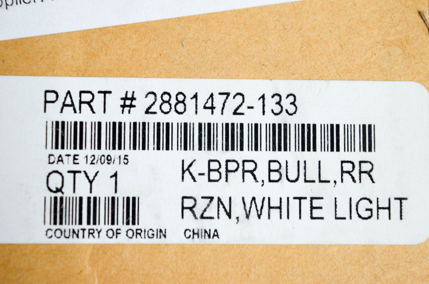 New OEM Polaris 2881472-133 Rear Bull Bumper Kit NOS