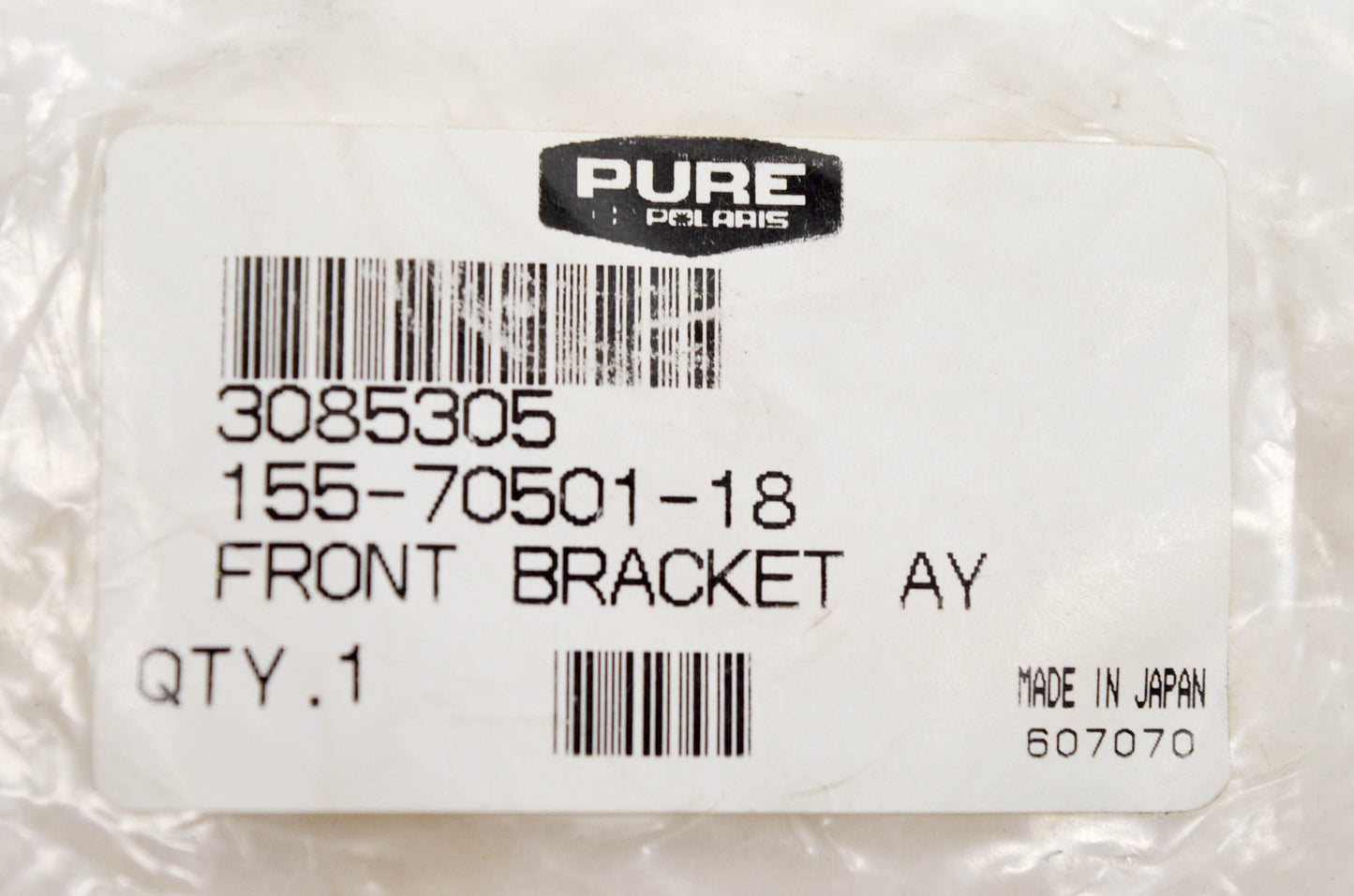 New OEM Polaris 3085305 Front Bracket NOS