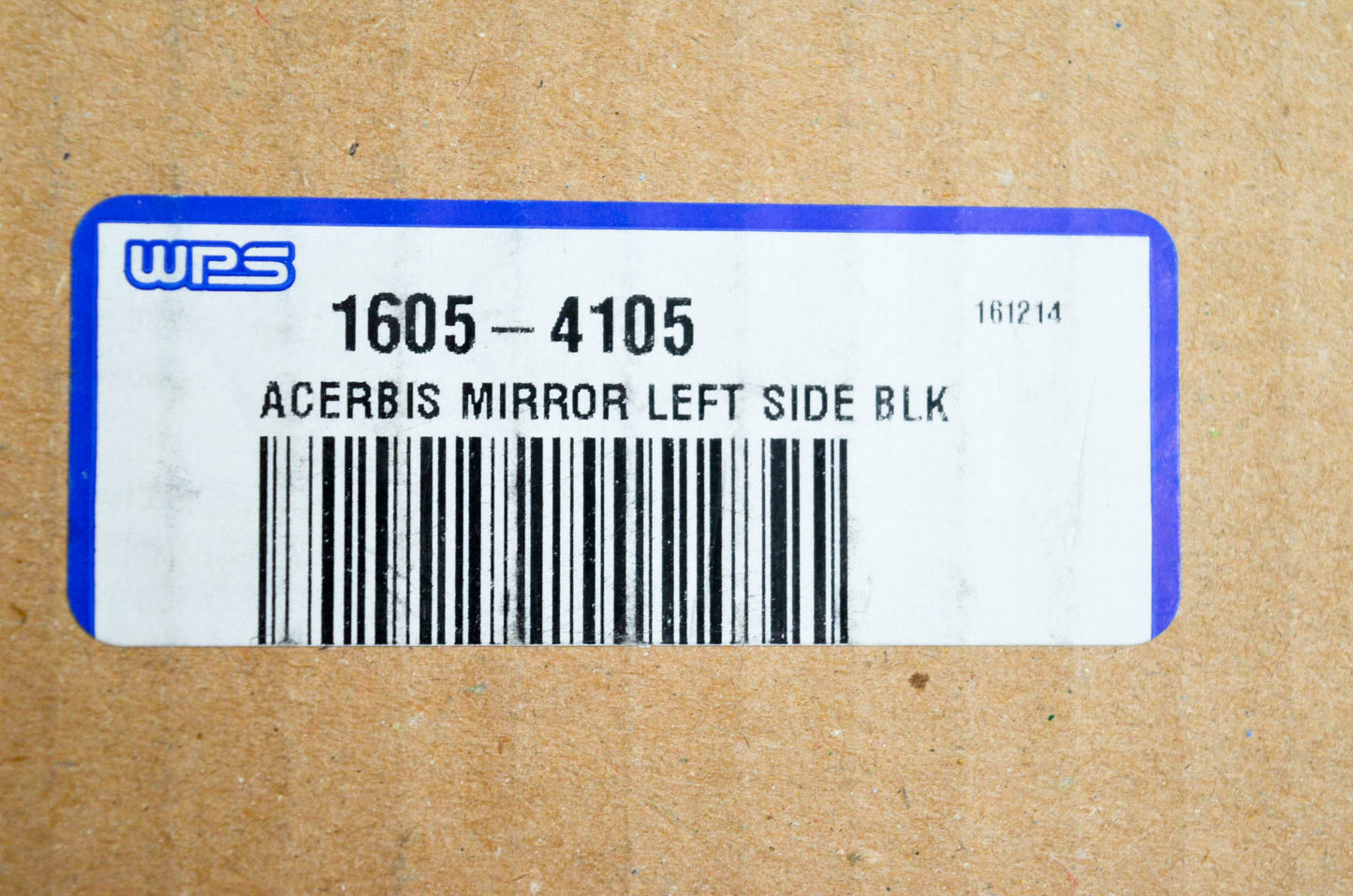 Acerbis 1605-4105 Mirror Left Side Black NOS