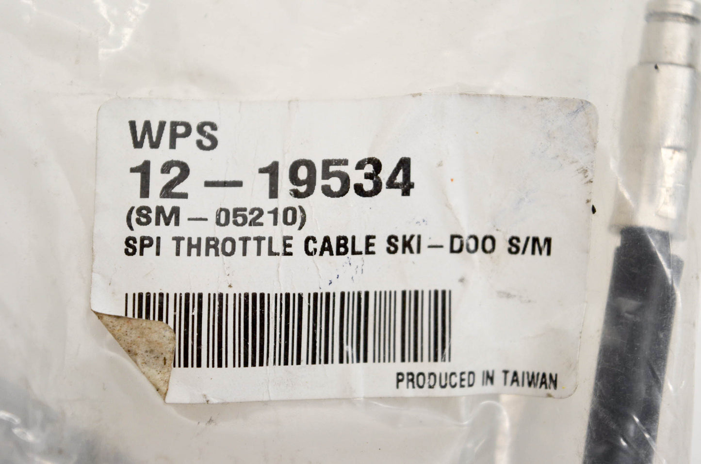 SPI SM-05210, 12-19534 Throttle Cable NOS