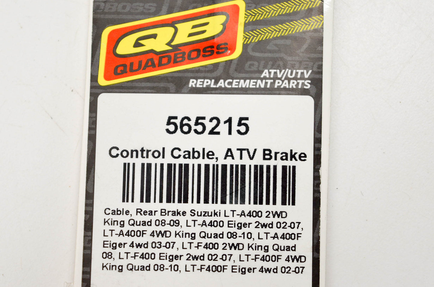 Quadboss 565215, 39-4095, 45-4037 Rear Brake Cable NOS