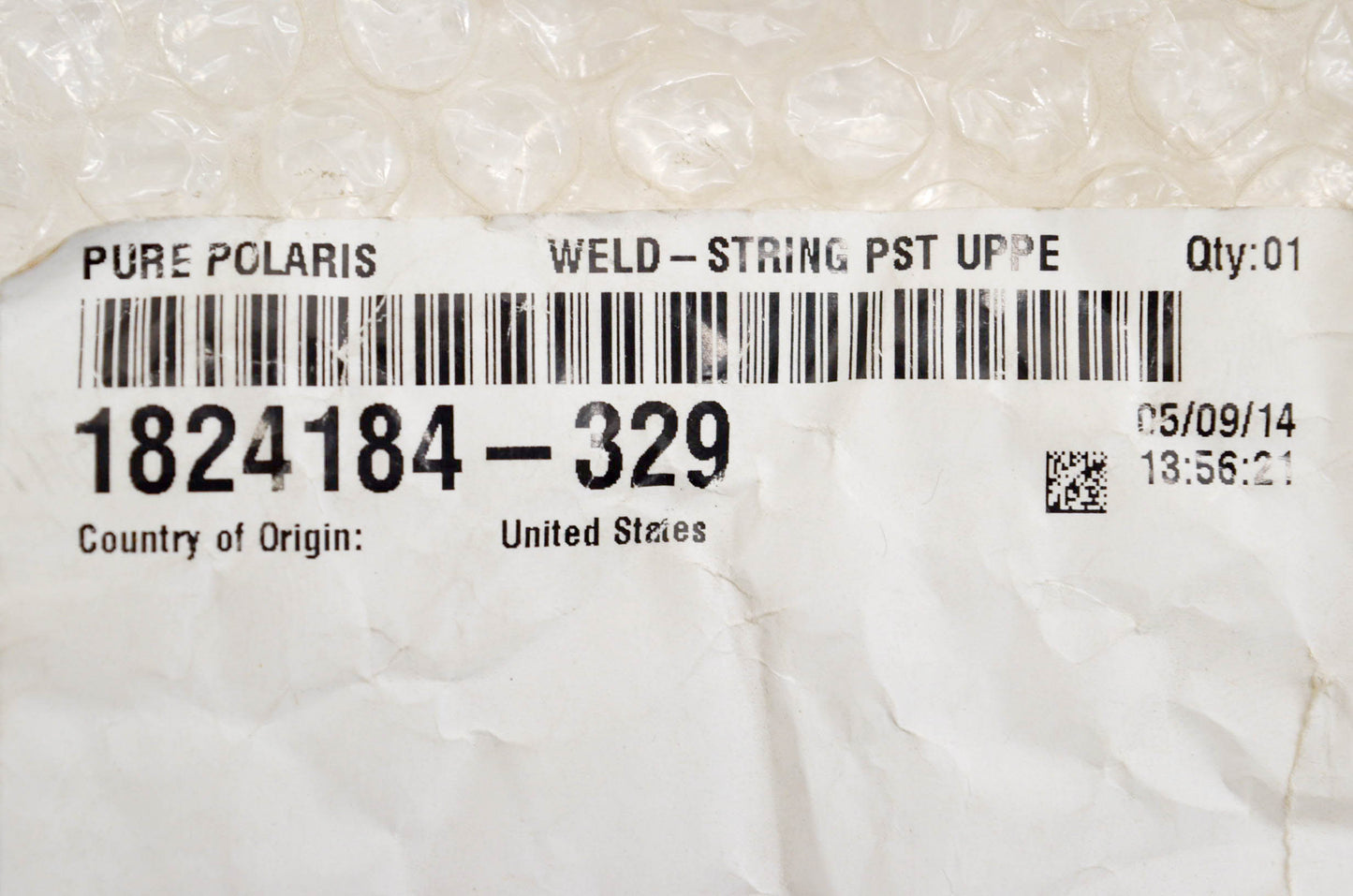 New OEM Polaris 1824184-329 Upper Steering Post NOS