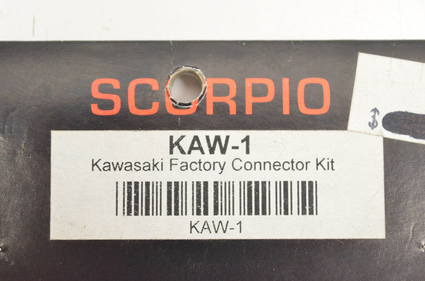 Scorpio KAW-1 Kawasaki Factory Orange Connector Kit NOS