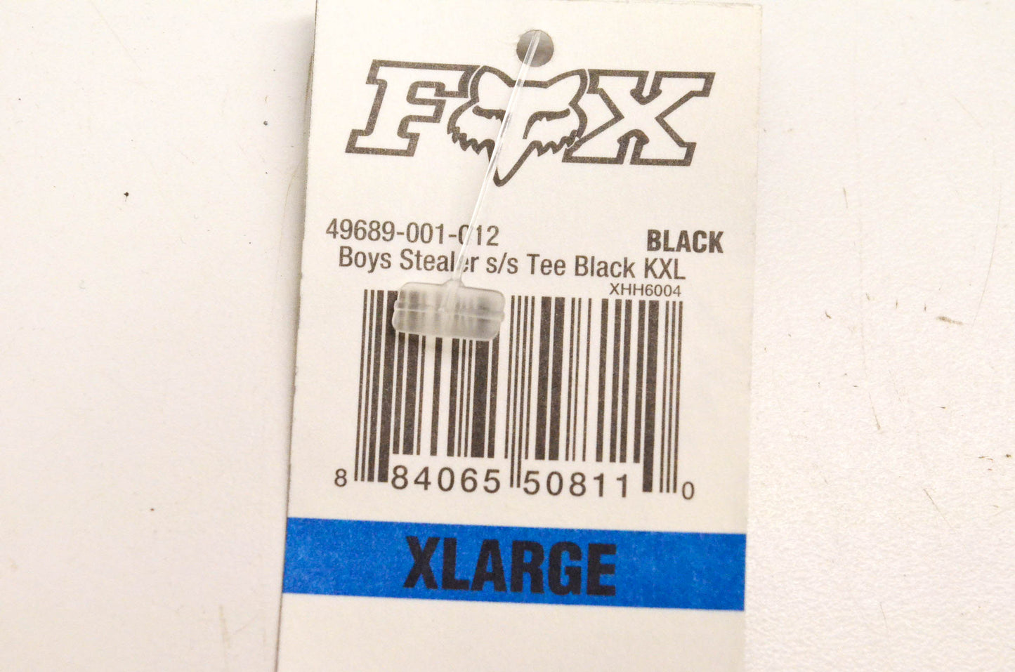 Fox 49689-001-012 Boy's Stealer Short Sleeve XLarge Black Tee Shirt NOS