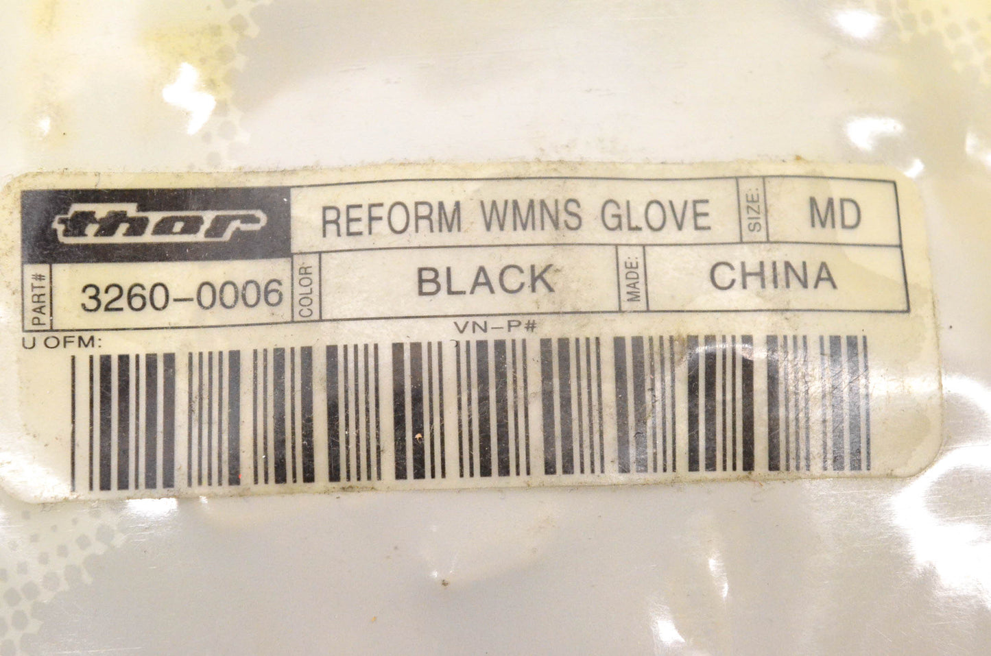 Slippery 3260-0006 Women's Reform Black Medium Glove NOS