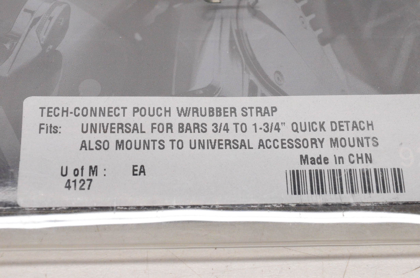 Kuryakyn 4127 Tech Connect Pouch With Rubber Strap NOS