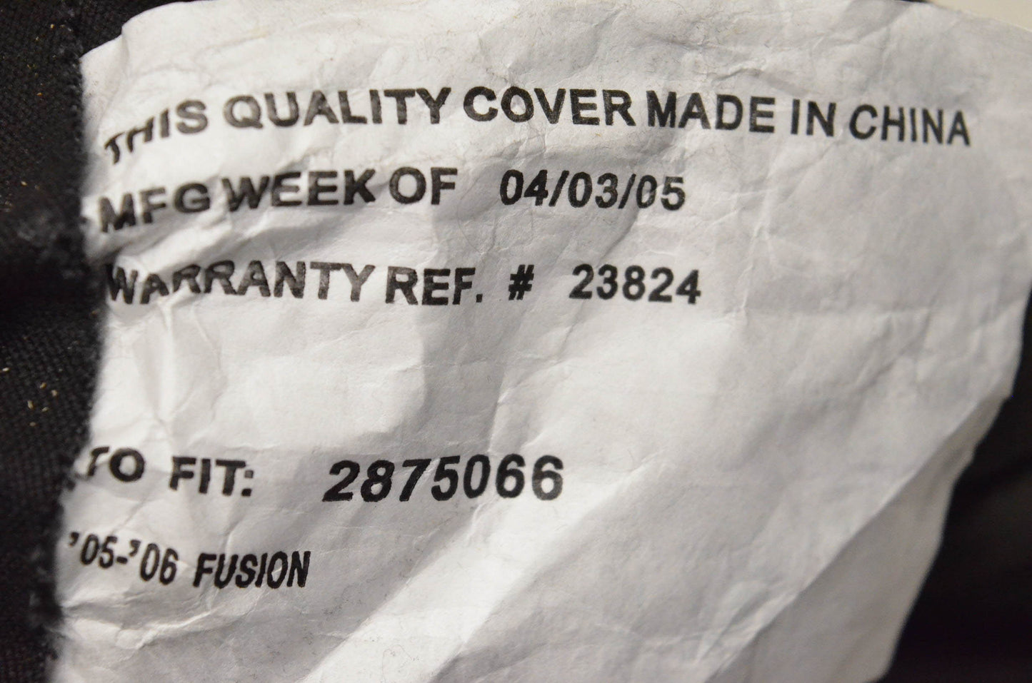 New OEM Polaris 2875066 Fusion Snowmobile Cover NOS