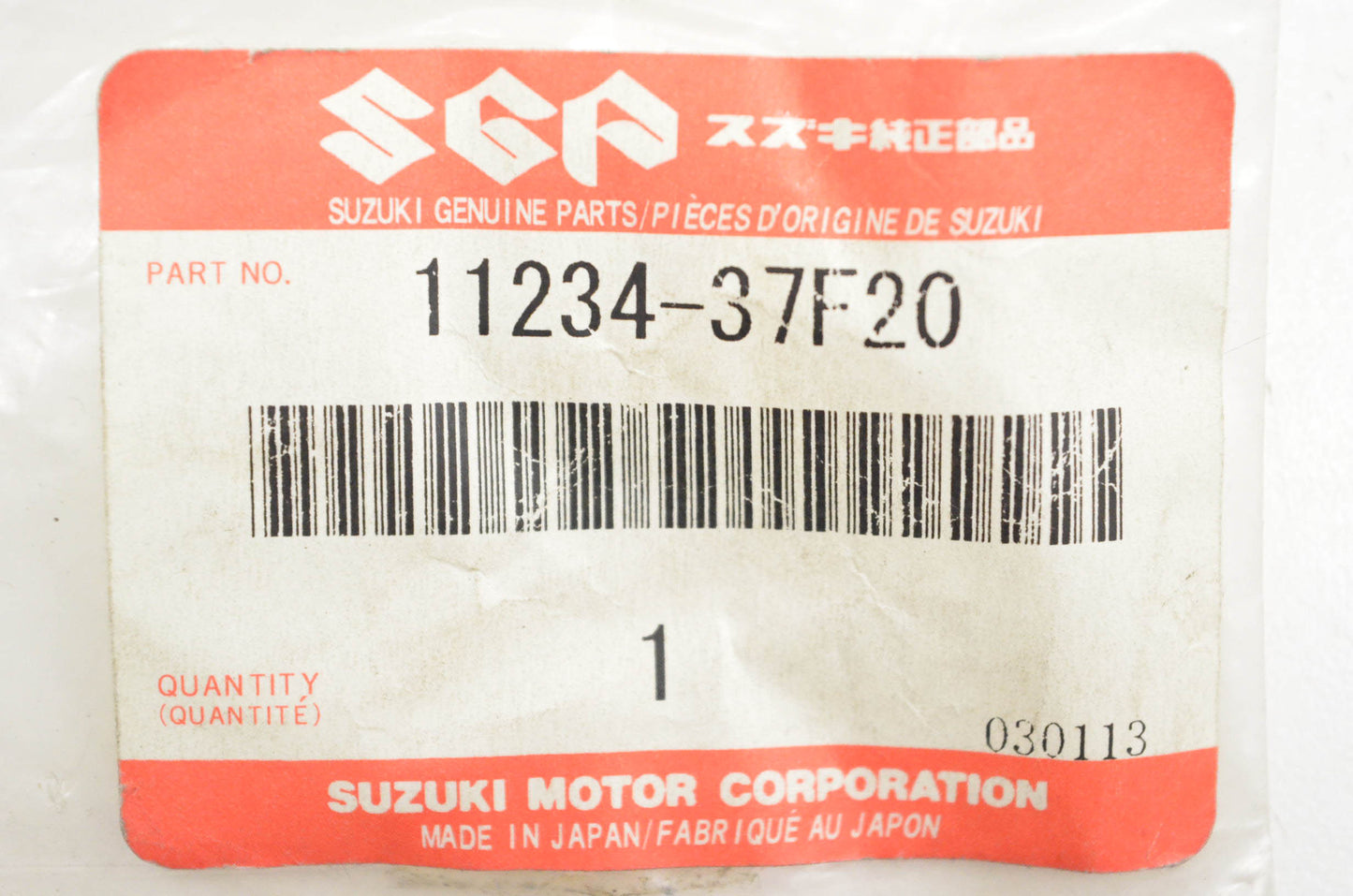 New OEM Suzuki 11234-37F20 Gasket NOS