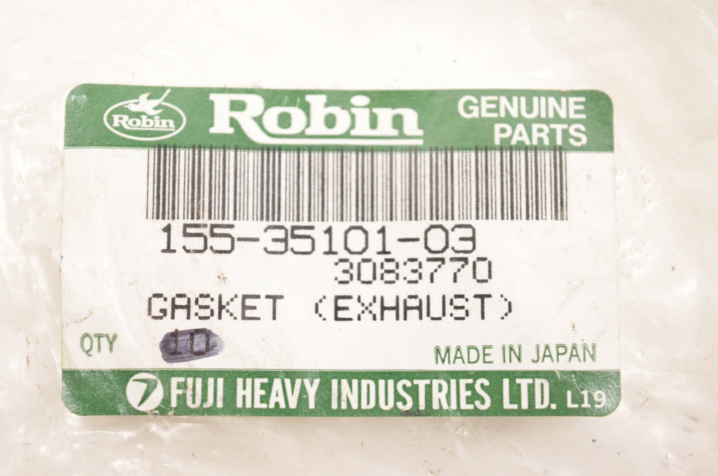 Robin 155-35101-03, 3083770 Exhaust Gasket NOS