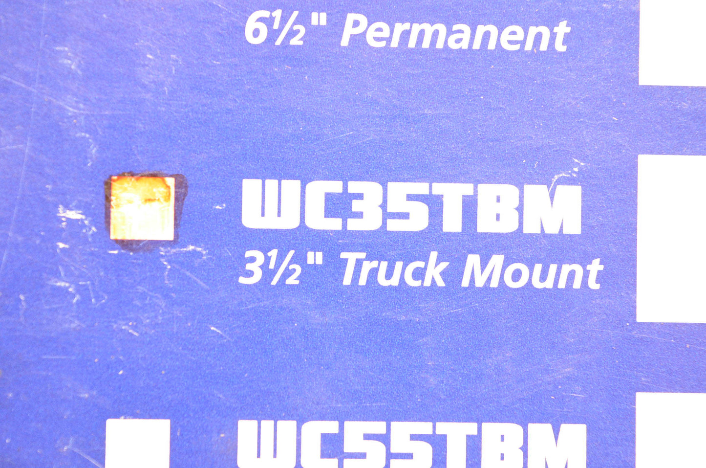 Pingel WC35TBM Wheel Chock NOS