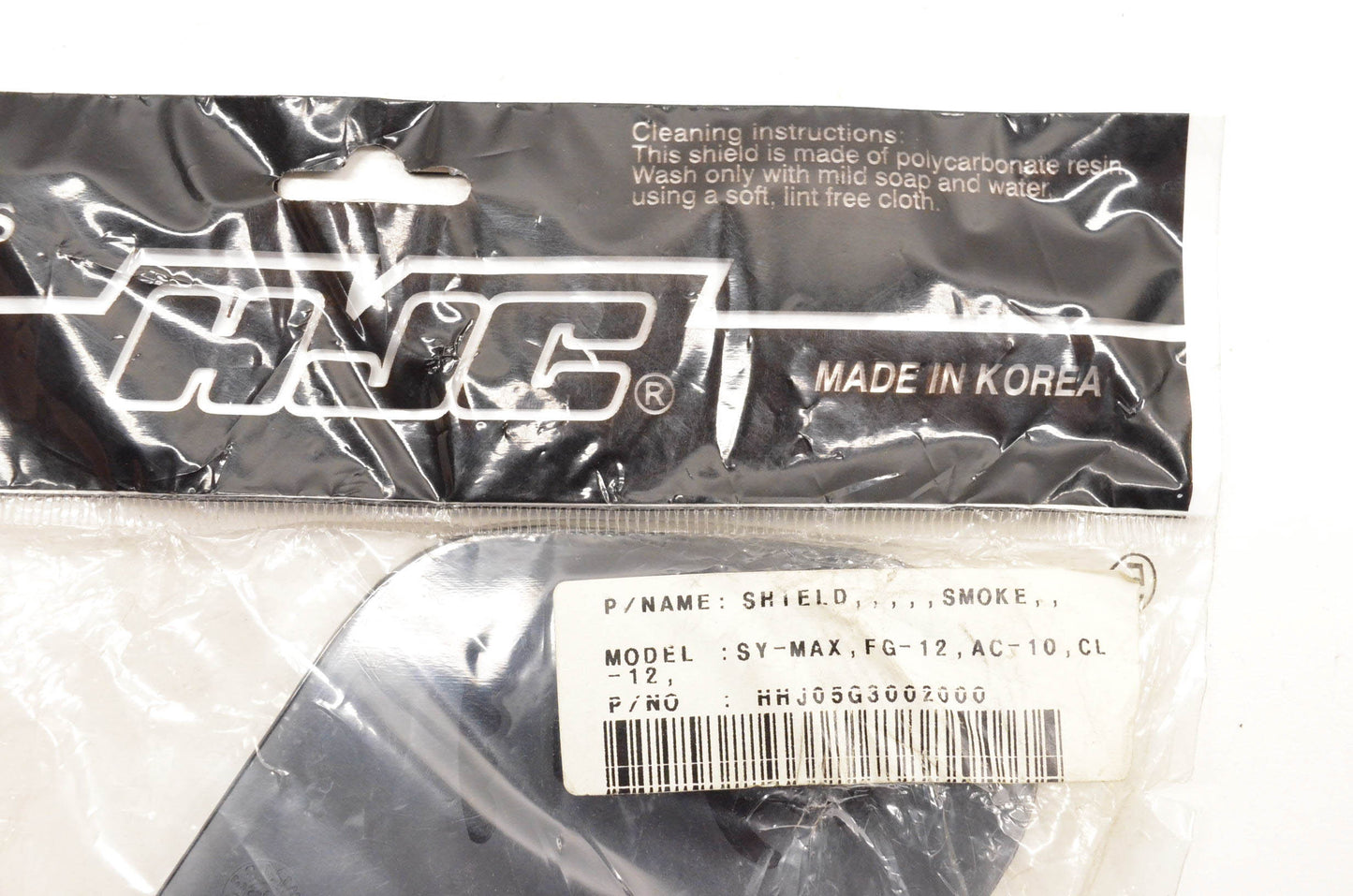 HJC HHJ05G3002000, 06-902 HJ-05 Light Smoke Tint Shield NOS