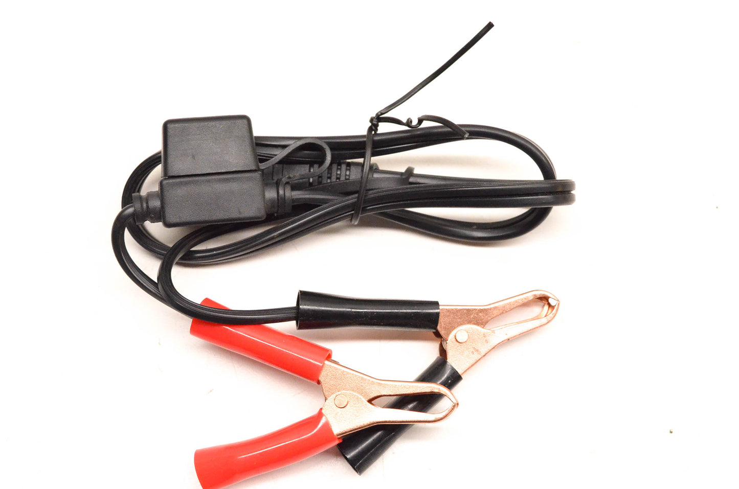 Aftermarket 2 Pin Battery Charging Cable With 7.5A Inline Fuse NOS