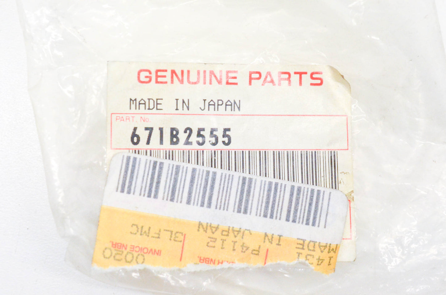 New OEM Kawasaki 671B2555 O Ring NOS