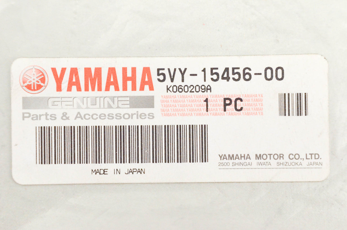 New OEM Yamaha 5VY-15456-00-00 Oil Pump Cover Gasket NOS