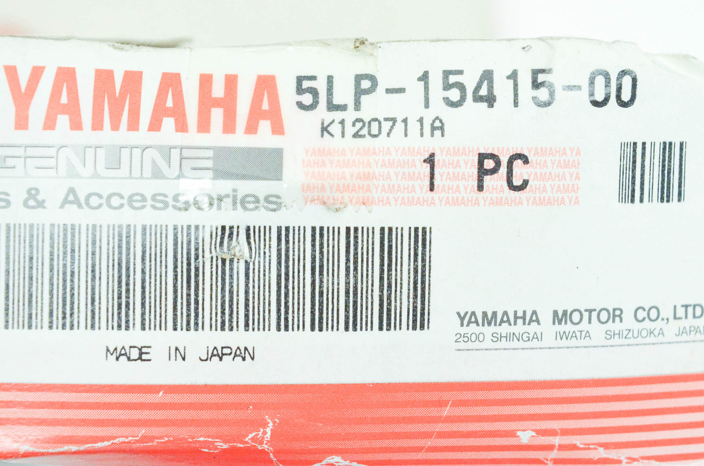 New OEM Yamaha 5LP-15415-00-00 Generator Cover NOS