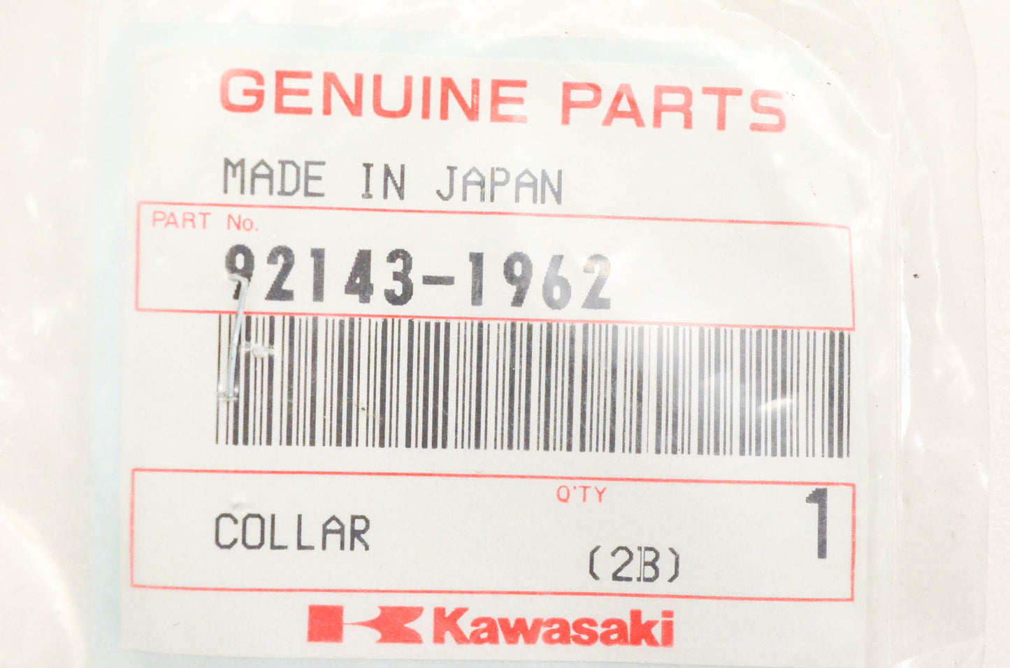 New OEM Kawasaki 92143-1962 Radiator Collar NOS