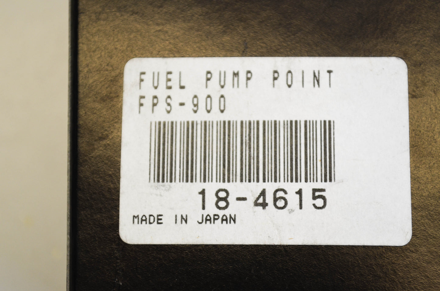 Tour Max 18-4615 Fuel Pump Point Switch Kit NOS