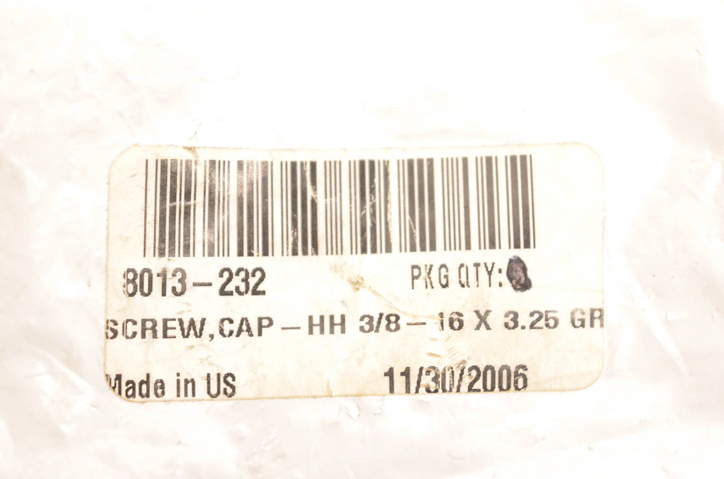 New OEM Arctic Cat 8013-232 Hex Cap Screw NOS