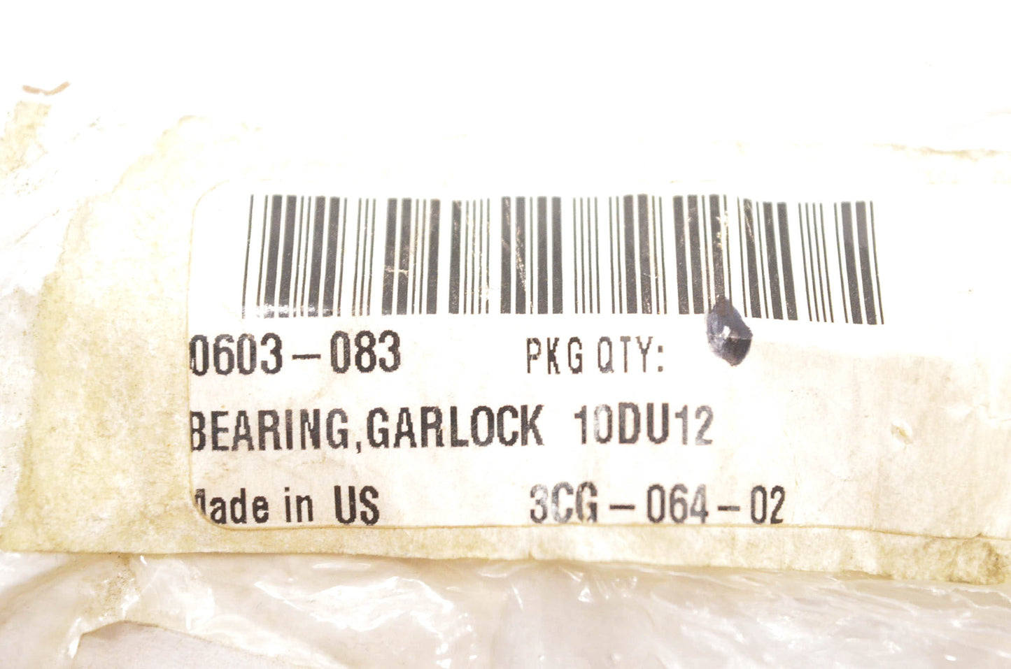 New OEM Arctic Cat 0603-083 Garlock Bearing NOS