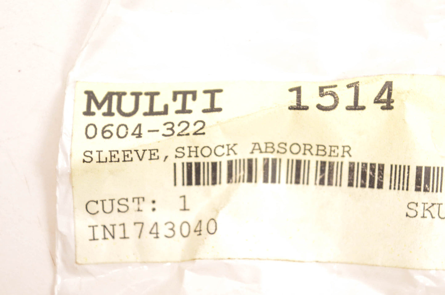 New OEM Arctic Cat 0604-322 Shock Absorber Sleeve NOS