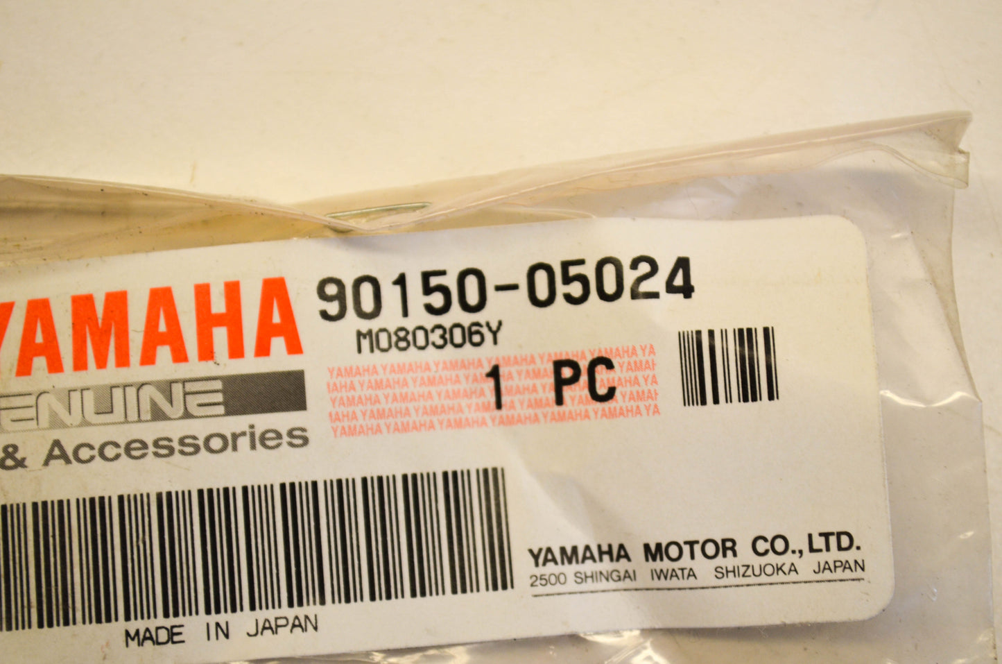 New OEM Yamaha 90150-05024 Screw NOS