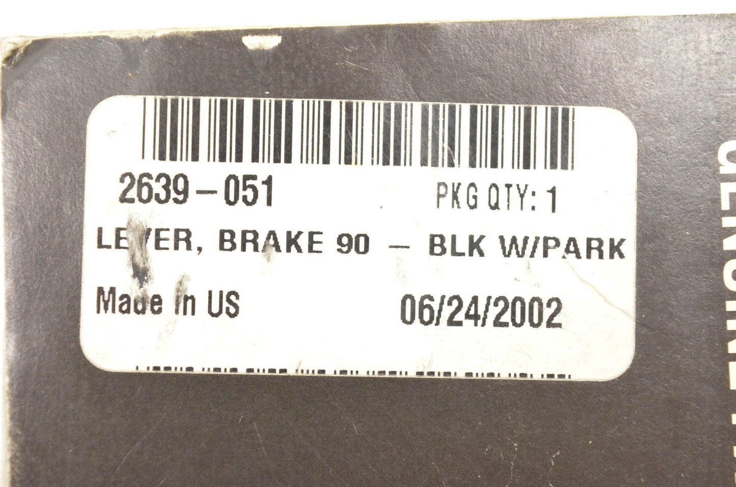 New OEM Arctic Cat 2639-051 Brake Lever Kit NOS