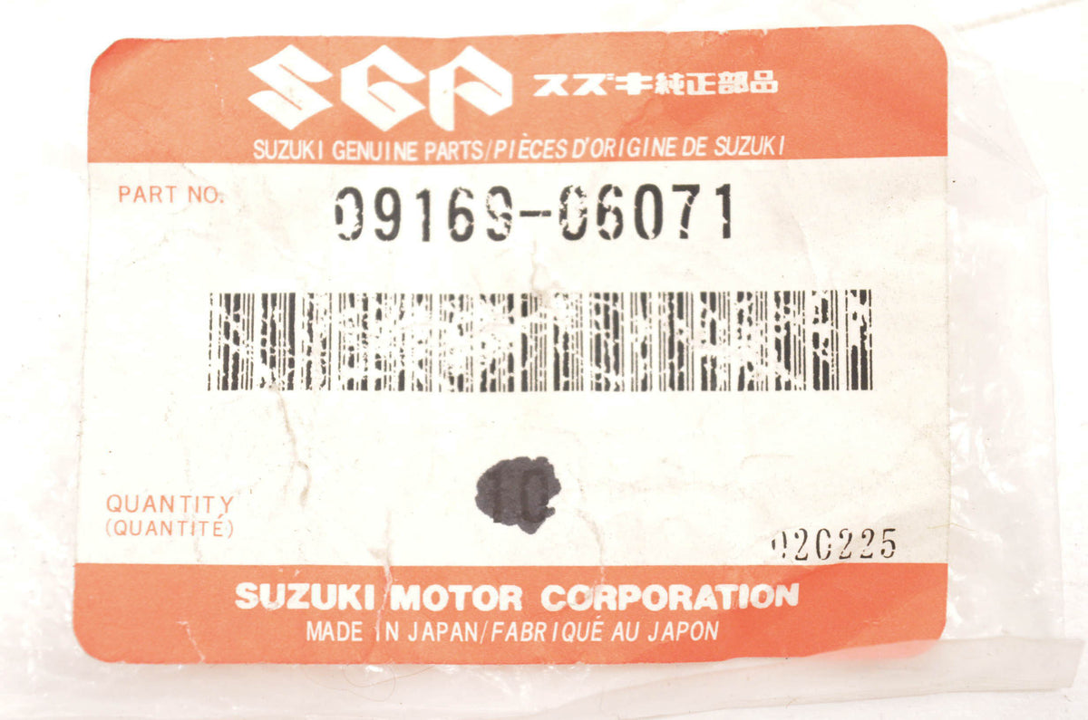 New OEM Suzuki 09169-06071 Washer NOS