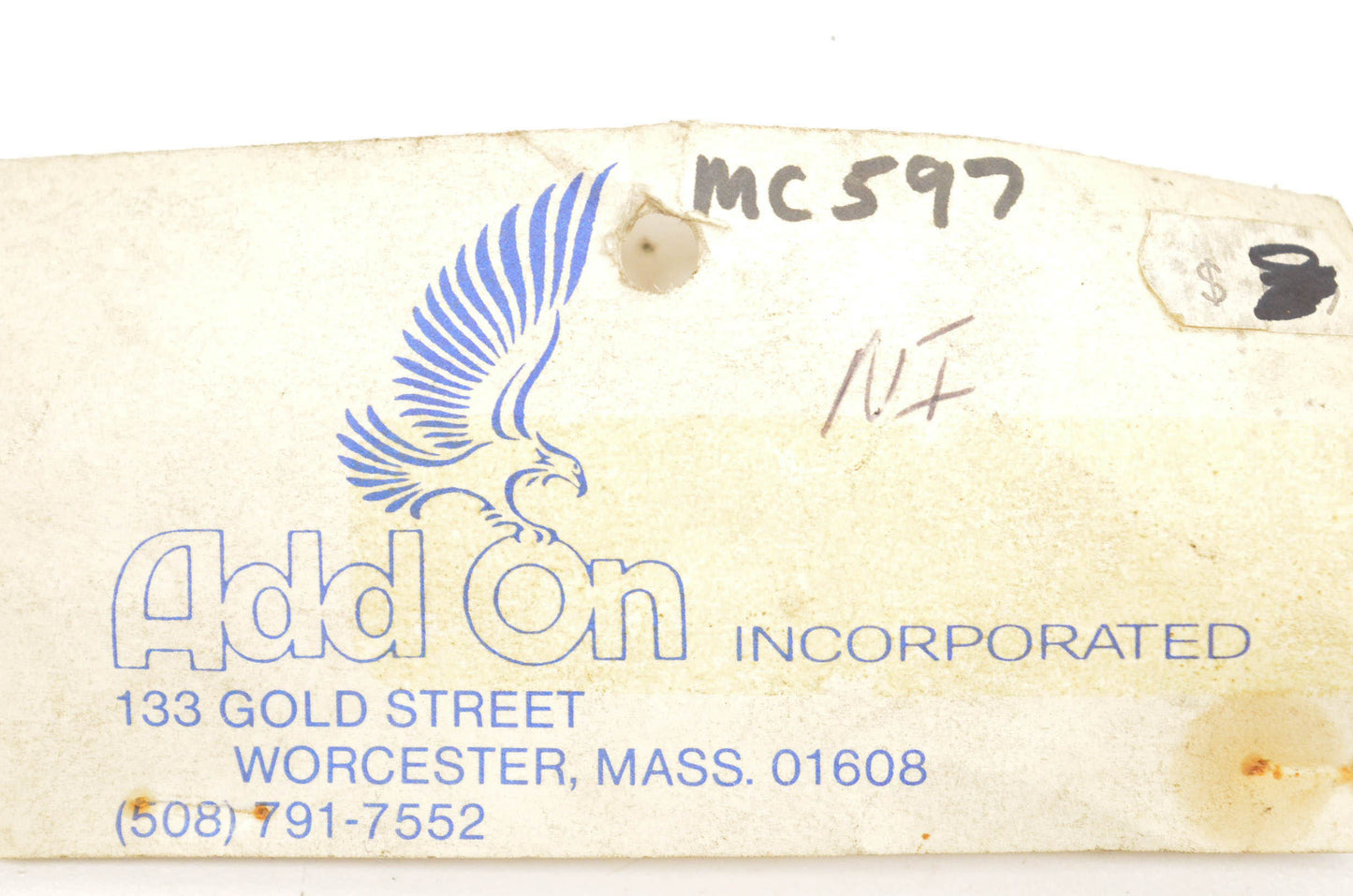 Add On MC597 Side Marker Light NOS