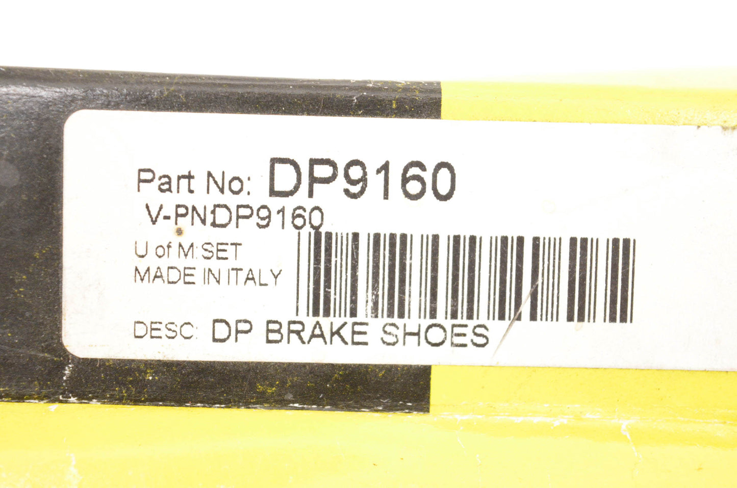 DP Brakes DP9160 Brake Shoe Kit NOS