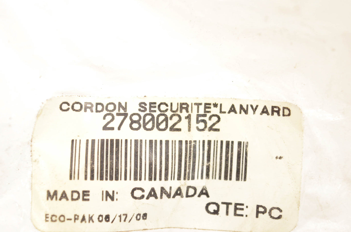 Sea Doo 278002152 Lanyard