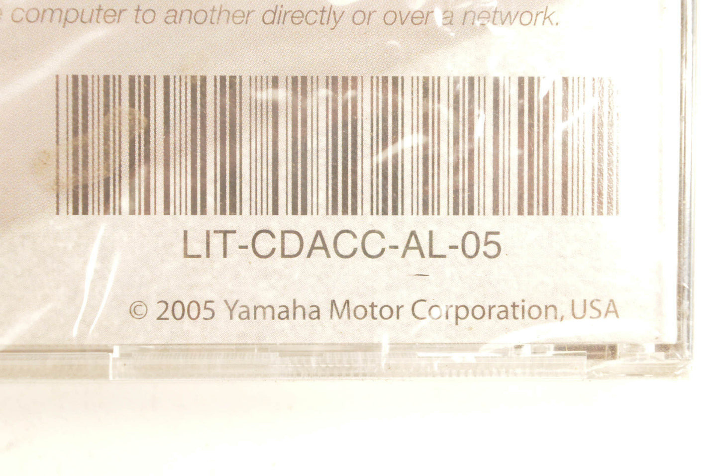 New OEM Yamaha LIT-CDACC-AL-05 2005 Accessory Catalog Collection CD-ROM NOS