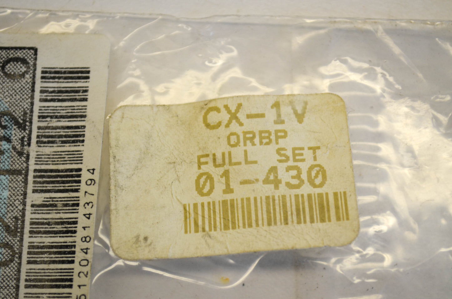 SHOEI 01-430 Helmet CX-1V Preset Lever QRV Full Set NOS
